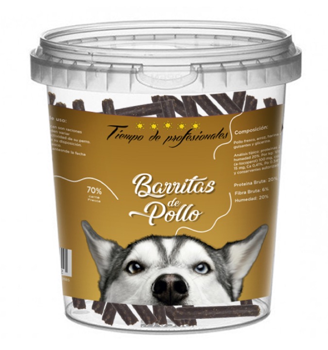 Barritas de pollo