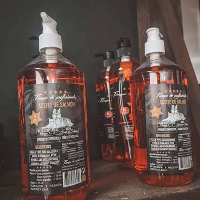 Aceite de salmón · marca propia